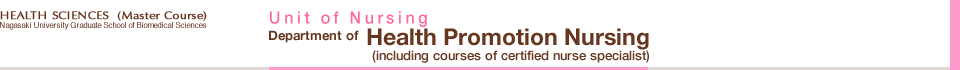 Unit of Nursing: Department of Health Promotion