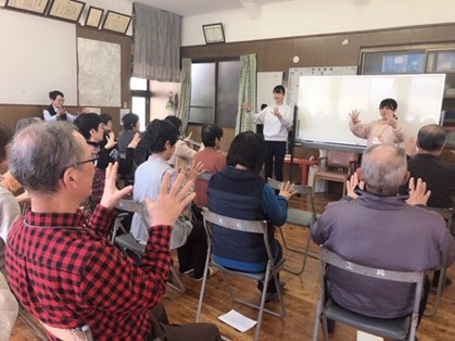 N高齢者サロン活動支援風景